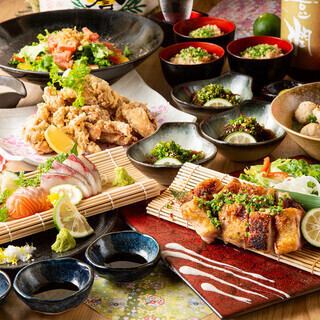 ★3 hours all-you-can-drink★ Limited time only!! All-you-can-eat light food!! 8 dishes in total "Summer all-you-can-eat and drink course" 4,000 yen