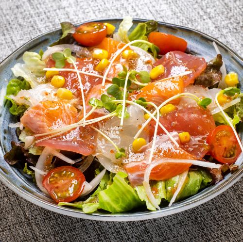 Fresh fish carpaccio