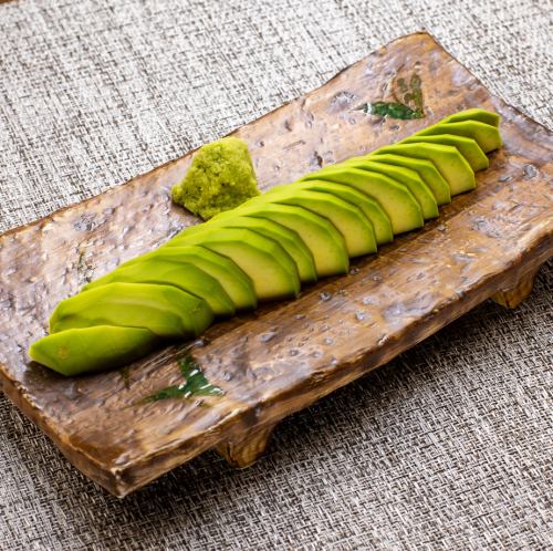 Mizutaki Gyoza/Avocado Sashimi
