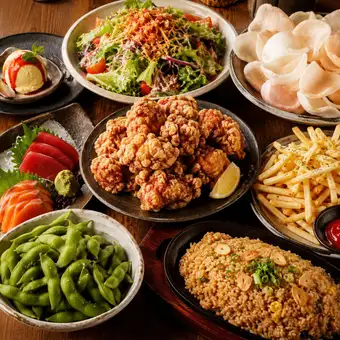 ★3時間食べ飲み放題★『夏限定コース』お得に!!夏のさっぱり食べ放題♪”全8品”5000円→4000円