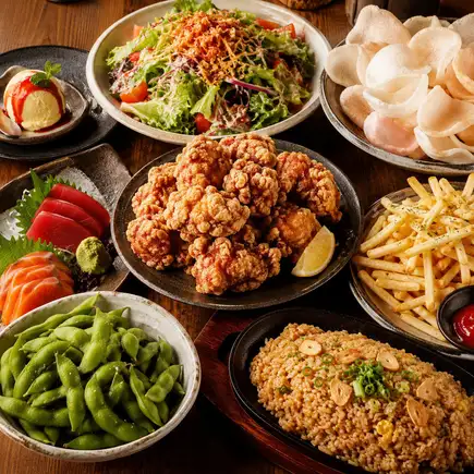 ★3時間食べ飲み放題★『夏限定コース』お得に!!夏のさっぱり食べ放題♪”全8品”5000円→4000円
