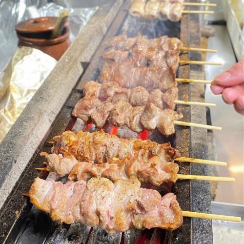 串焼盛り合わせ　ほるもん通におすすめ！ 長門盛り＜壱＞しろもつ、てっぽう、なんこつ