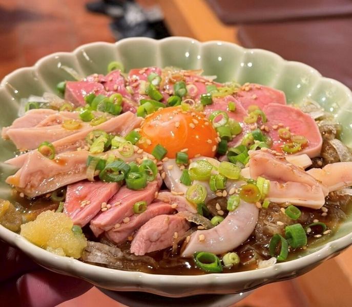 【特選肉刺し5種ユッケ】