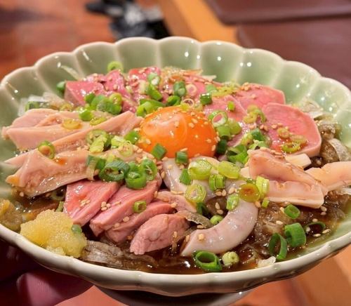 【特選肉刺し5種ユッケ】