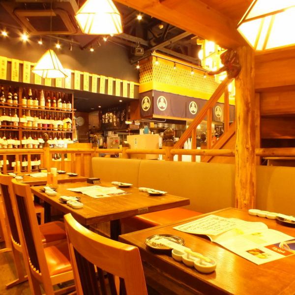 Very popular half private room seat.It is a deep seat.It is very popular for entertainment, company banquets and dates.Reservation is safe.If you are a secretary looking for an izakaya in Chiba, please use the Kusuo Chiba store where you can enjoy dishes from all over Kyushu.