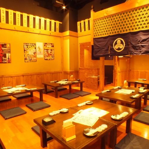 【Chiba × Banquet】 Seats available for 30 people can sit around !!
