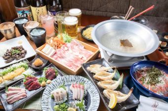 {2 hours all-you-can-drink included} ¥5,300 course featuring horse sashimi and Kyushu delicacies → ¥5,000 (tax included) with coupon