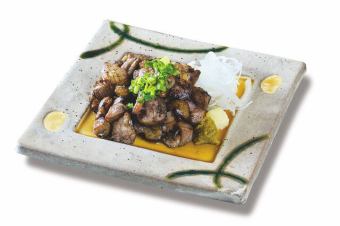 Charcoal grilled Satsuma Chiran chicken thigh