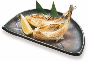 Dried and grilled pufferfish