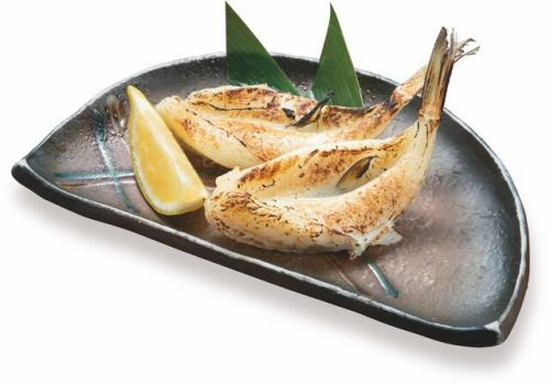 Dried and grilled pufferfish