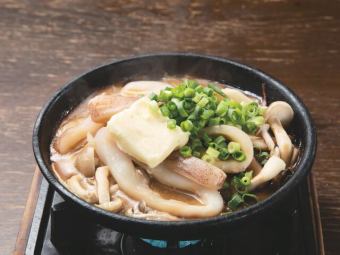 Squid butter teppanyaki