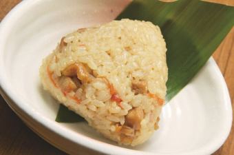 Chicken rice ball