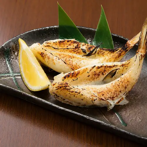 Grilled dried pufferfish