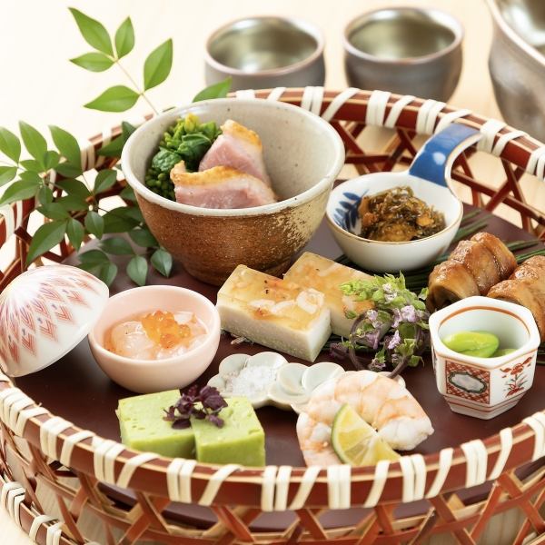 [Colorful seasonal dishes] Seasonal recommended course 11,000 yen (tax included)