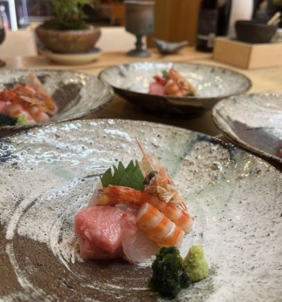 【午餐】增田6000日圓套餐(主菜:炭烤時令魚)