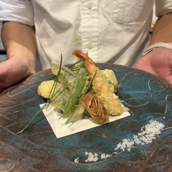 主廚精選天婦羅拼盤(5種或7種)