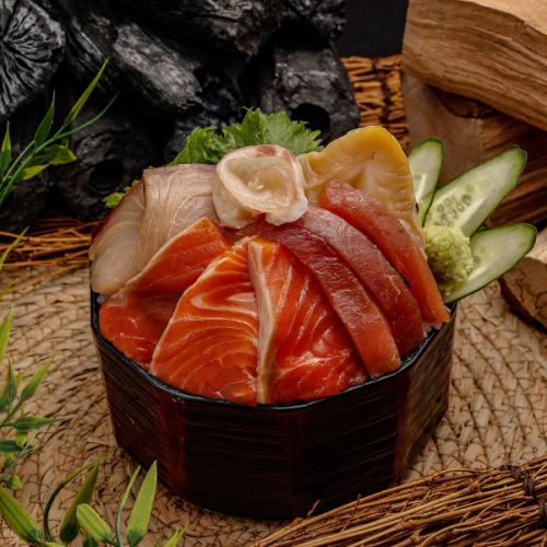 海鮮漬け丼