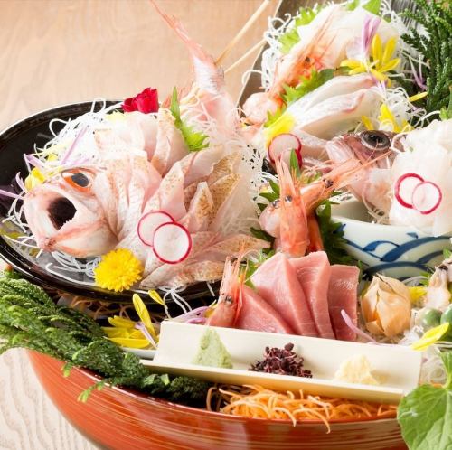 こだわりの海鮮を様々な形でご堪能頂きます♪