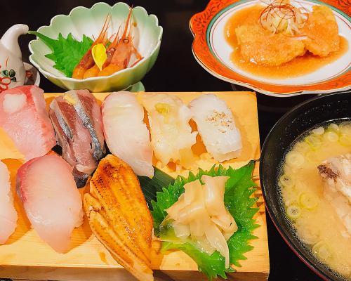 昼寿司御膳（ランチセット）