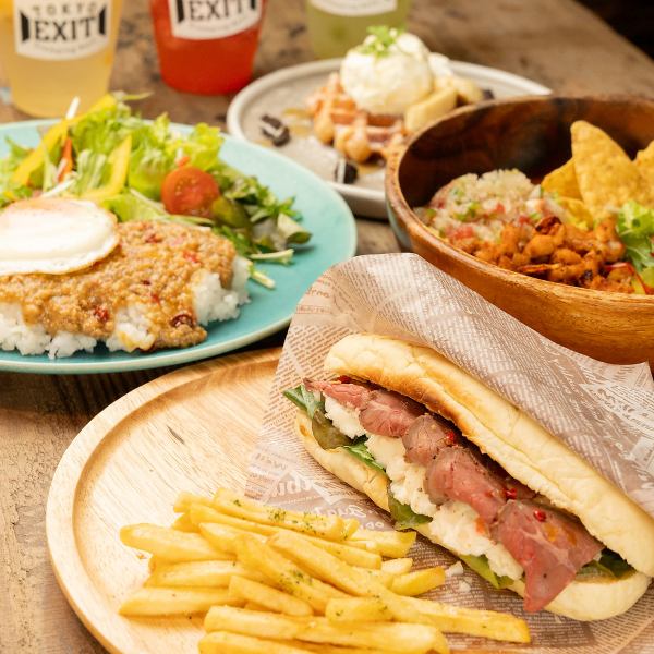 【歓送迎会・パーティコース】飲み放題付4,950円コースや、お食事だけの2,200円コースも!