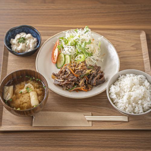 国産牛の焼肉ランチ