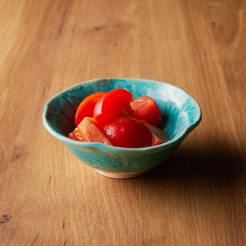 フルーツトマトの塩マリネ