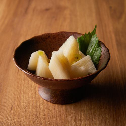 長芋のわさび漬け