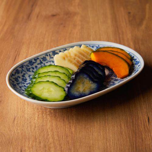 お新香盛り合わせ