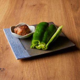 パリパリピーマン 炭火味噌