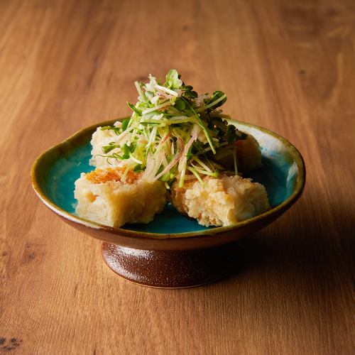 すり身と小柱のさつま揚げ