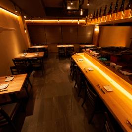 ご予約状況によりましては少人数でも貸切のご予約を承ります。テーブル席は移動可能となっておりますので、レイアウトの変更をすることができます。下見やご相談も喜んで承りますので、お気軽にお問い合わせください。【町田/居酒屋/炉端焼き/土鍋ご飯/創作料理/飲み放題/貸切/宴会/デート】