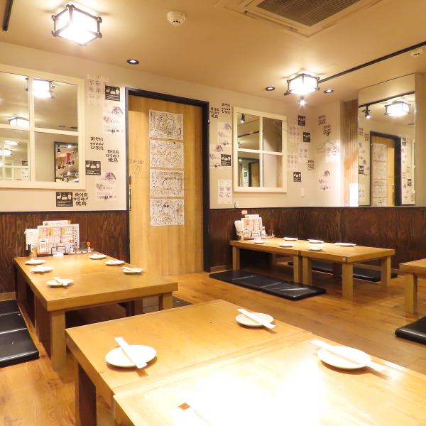 Highly located 3 minutes walk from Yokkaichi Station ◎ Can be used for a wide variety of occasions, including friends, family, and banquets! Enjoy delicious food in a spacious restaurant!