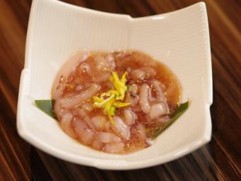 Squid yuzu salted fish