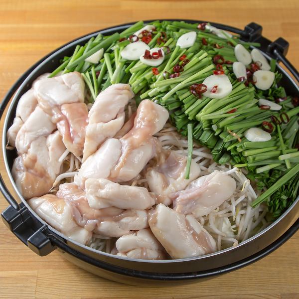 選べる出汁が魅力！国産牛もつ鍋コース