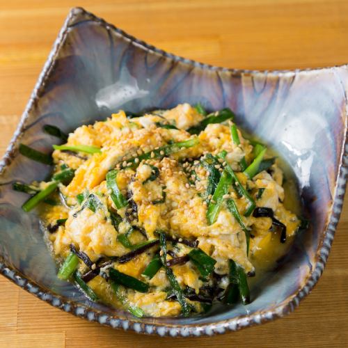 町中華も顔負け！ニラ玉！