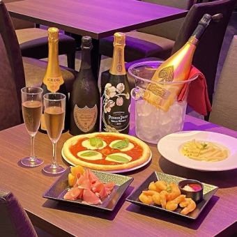 【店内貸切専用】3品コース2時間4,000円(税込)/人☆カラオケ・ダーツ・ビリヤードなど遊び放題☆