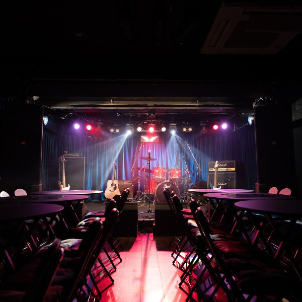 ステージもご用意しております！盛り上がること間違いなし◎