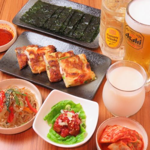 人気の韓国料理勢揃い！