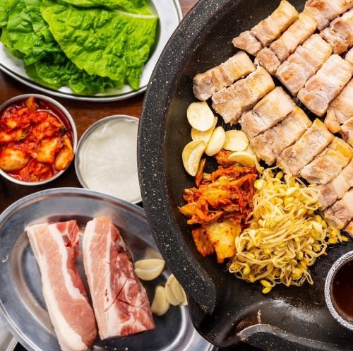 [Very Satisfying] All-you-can-eat and drink with 140 dishes including aged pork samgyeopsal ♪