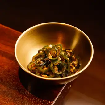 青唐辛子の醤油漬け