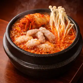 海鮮純豆腐