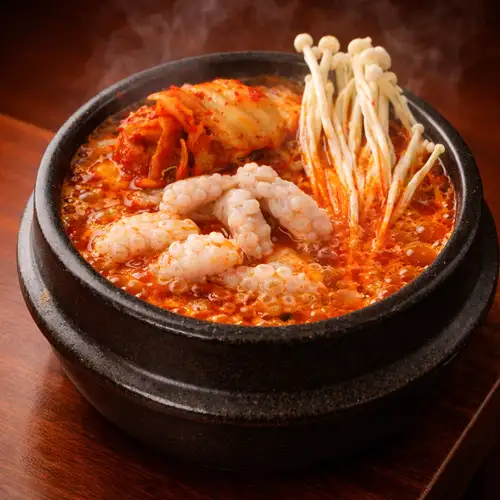 海鮮純豆腐