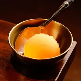 オレンジシャーベット