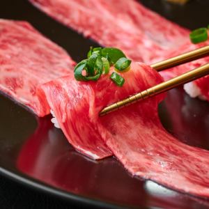 和牛まるごと一枚炙り寿司