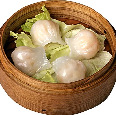 蒸エビ餃子