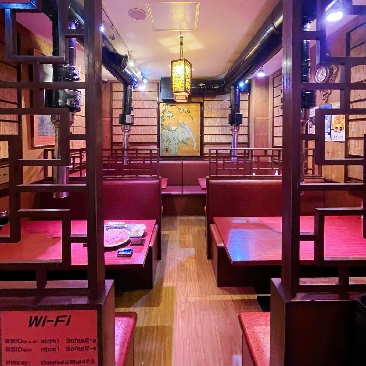 お忍びデートや落ち着いて食事をしたい方々に★人気の個室☆