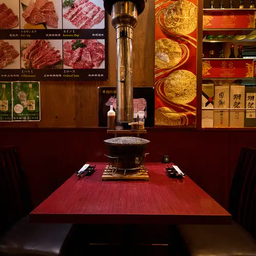 [Kin no Ie] (Golden House) - 5-minute walk from Shinjuku Station East Exit! All seats are charcoal grilled.