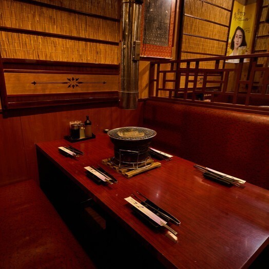 Relax in our comfortable, semi-private booth-style sofa seating!