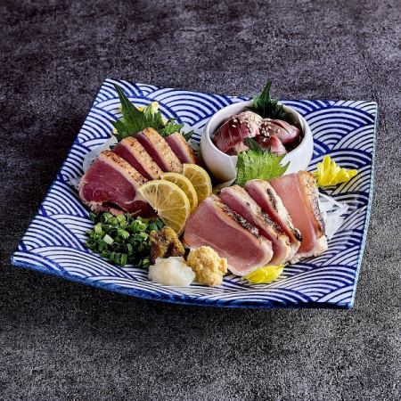 鶏刺し三種盛り合わせ