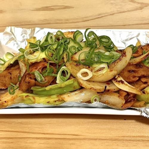 【鉄板焼き】ホルモン炒め